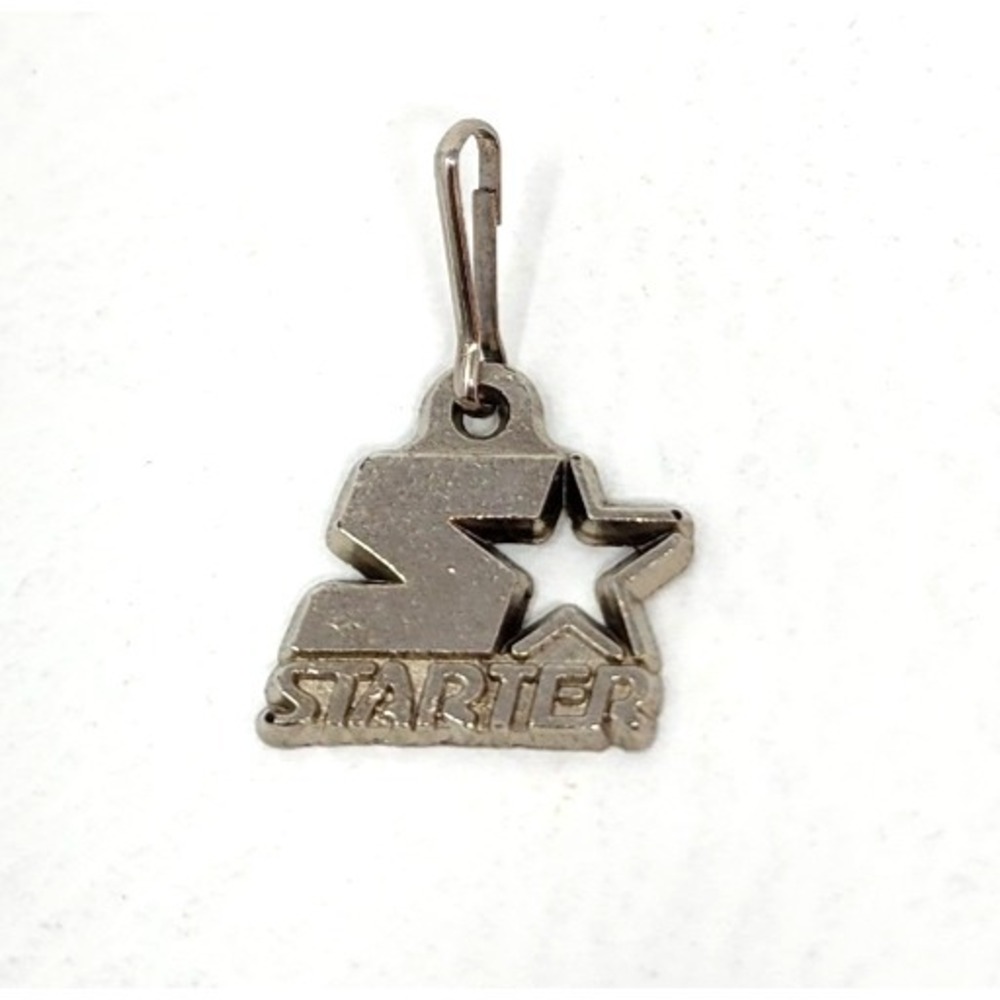 Vintage Starter Zipper Pull Tab Fob Clip for Sports Jacket Coat Pullover HTF